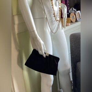 Vintage satin cocktail pocketbook